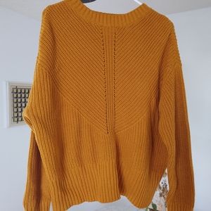 Gorgeous Orange Ana Sweater Size L